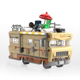 SOMLIGOGO RVs Building Blocks Set,Camping Vehicles Construction Building Bricks Set,House Van Building Set Toy for Boys Girl,Movie RV Car Present for Teens Adults Kids (1288PCS)