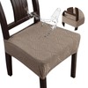 YUEANG Removable Washable Dining Chair Seat Covers Set of 4,Stretch
