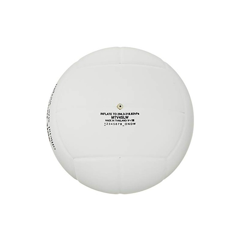 Molten MTV4SLW Volleyball Soft Touch No. 4 Ball, Artificial Leather,