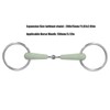 130mm Horse Mouth Snaffle with Chain Stainless Steel Horse Bit