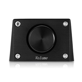 Douk Audio High Precision Passive Preamp Volume Controller HiFi Preamp (HiFi version, Black)