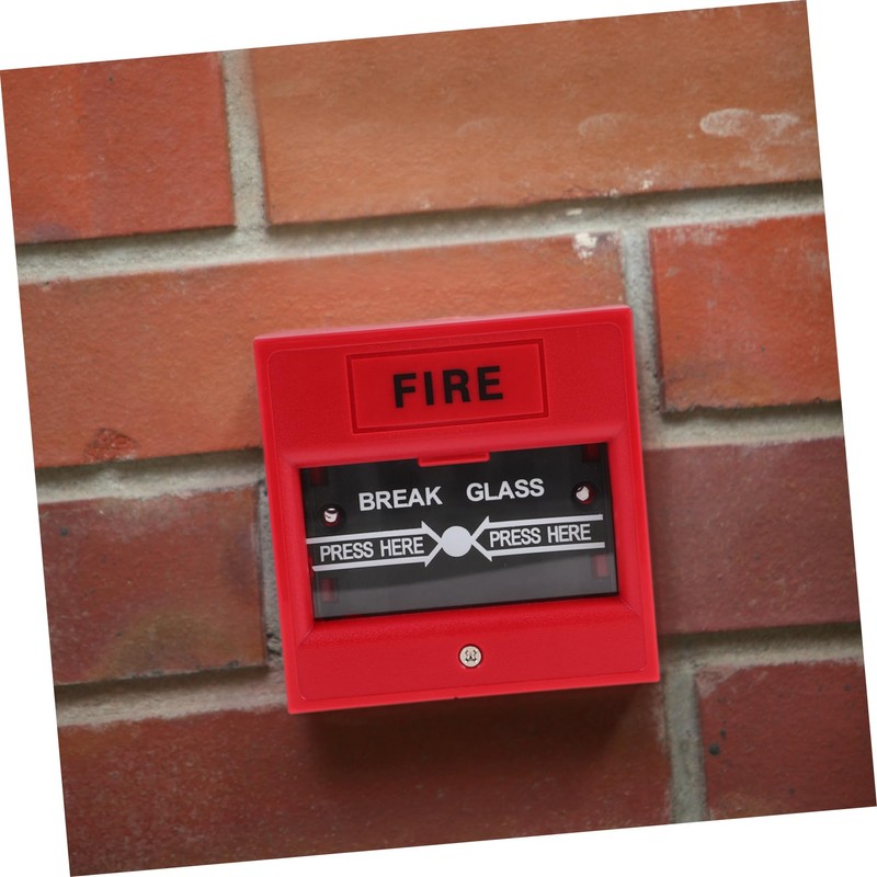 COHEALI 3pcs Glass Break Alarm Button Emergency Door Release Fire