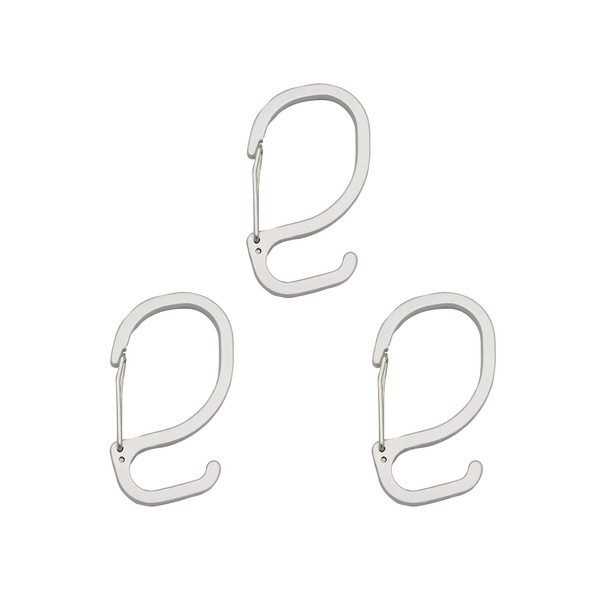 S Shaped Hook, Silver, Shedding Prevention, S-Shaped Hook, Size (Total