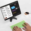 UX030 Lightweight Ergonomic Keyboard with Background RGB Light, Multi Device