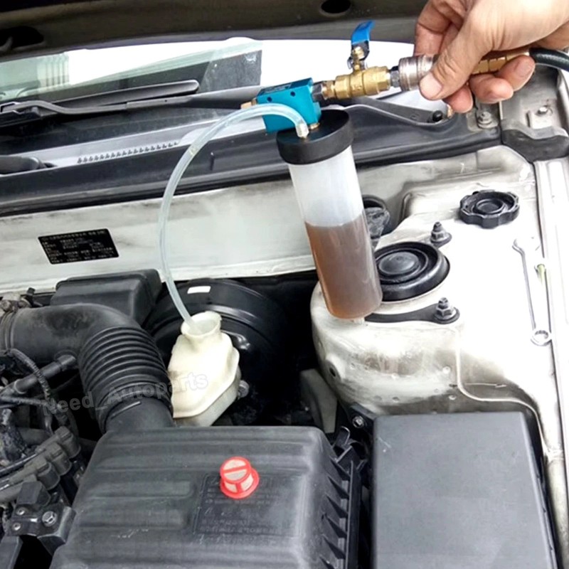 Luck_Mall Car Vehicle Vacuum Brake Bleeder Tank Fluid Oil Change