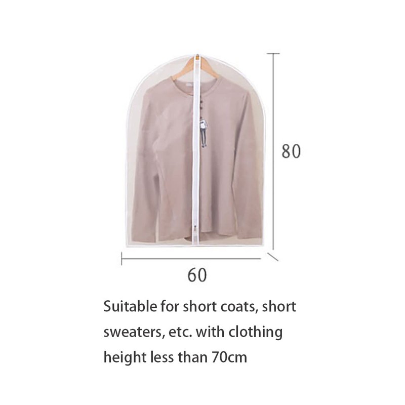 Garment Covers Dustproof Clothes Covers Moth Proof Coat Bag with