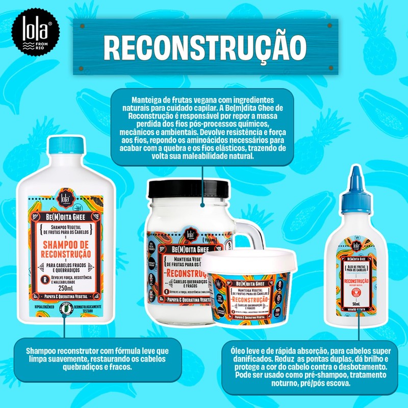 Be(m) Ghee Hair Schedule Kit 3 Products Lola Cosmetics