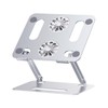 Mobestech 17.3 Inch Aluminum Alloy Dual Fan Cooling Pad Laptop
