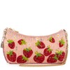 Mary Frances Strawberry Fields Beaded Crossbody Clutch Handbag – Statement