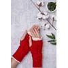 MERSADA Gloves without fingers hand warmers mittens women's fingerless gloves