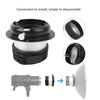 Alloy Adapter Ring Convertor for Profoto Mount to for Bowens