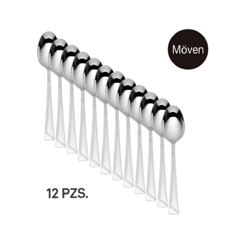 Moven | Set Cuchara Sopera | Sofia| 12 Piezas| Cuberteria