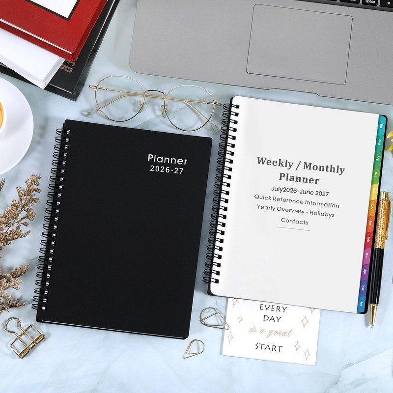 2026-2027 Planner - Weekly & Monthly Academic Planner 2026-2027, From