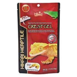 Hikari CrestGel Food for Fruit and Insect-Eating Geckos, 1.76 oz (50g)