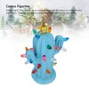 Cactus Figurine Resin Home Decor Plant Cactus Christmas Tree with