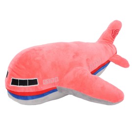 Stuffed Airplane Plush Toys Adorable Soft Comfortable Kids Toy Plane Pillow for Decorate Home Sofa Pink