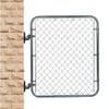 2 Pack Wall Mount Heavy Duty Chain Link Fence Gate
