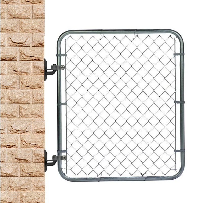 2 Pack Wall Mount Heavy Duty Chain Link Fence Gate