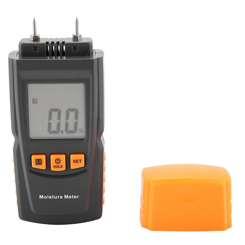 GM605 LCD Display Portable Digital Wood Moisture Meter Humidity Tester
