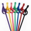 KingPoint Treble Clef Pencil 7pcs Cartoon Musical Note Shape Pencil