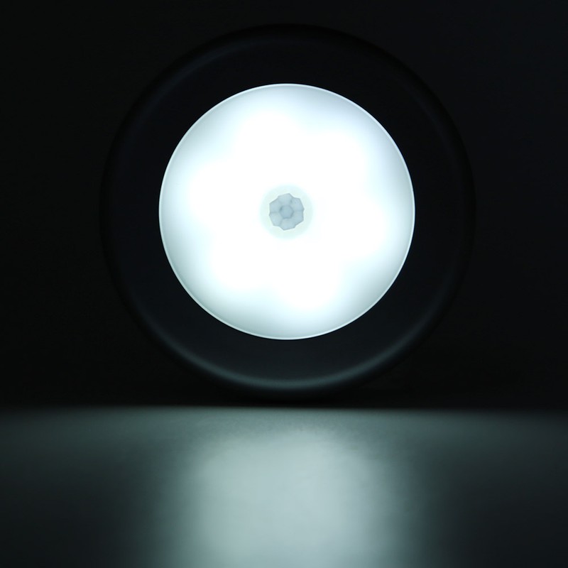 3Pcs Mini Body Induction Lamp Motion Infrared Sensor LED Night