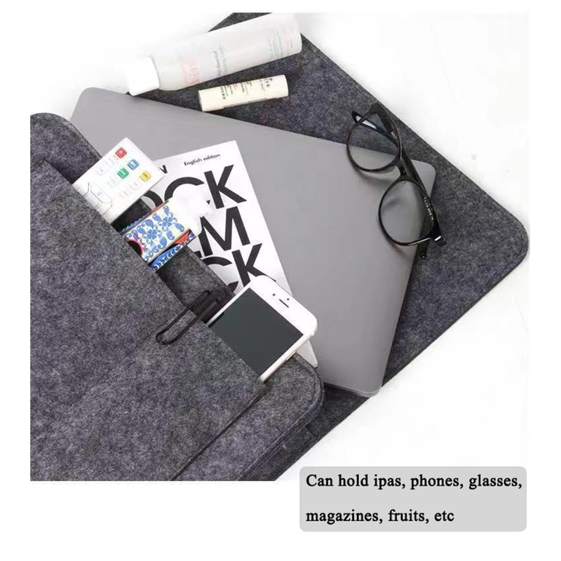 PmHaurient Bedside Caddy,Felt Bed Side Caddy Organizer With 5 Pockets
