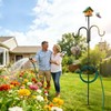 Upgraded Garden Hose Holder, Freestanding Water Hose Holder, Double Shepherds