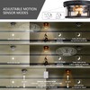 OUPAVOCS Flush Mount Outdoor Ceiling Light with Motion Sensor, Front