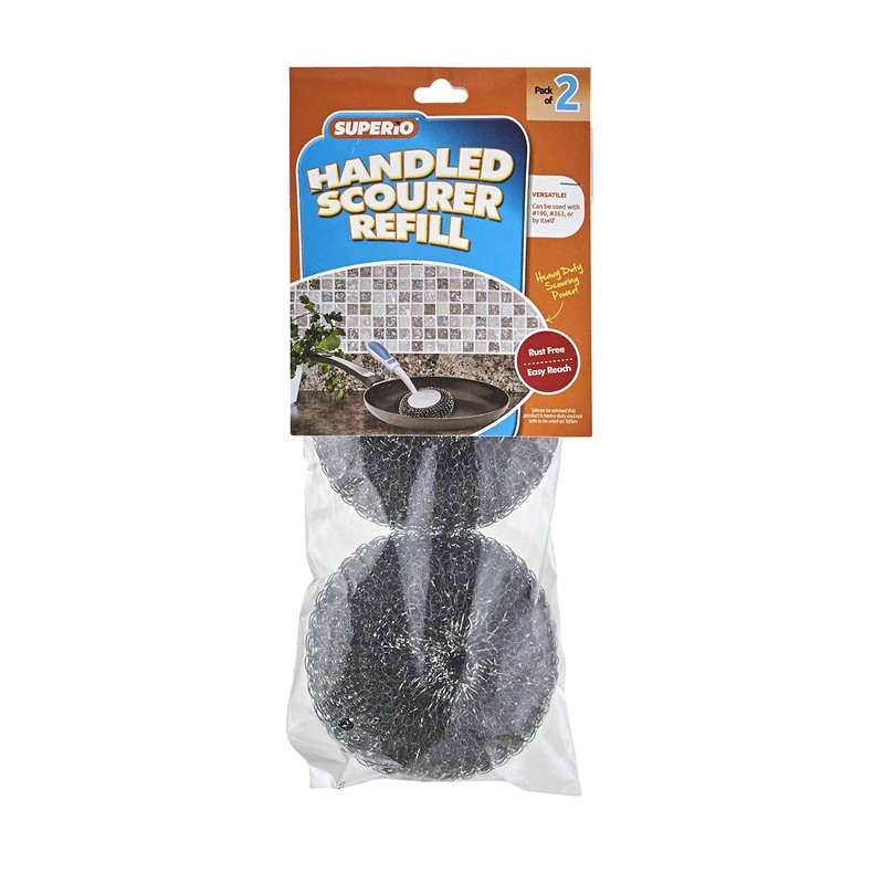 BBQ Grill Brush Bristle Free Stainless Steel Scrubber Cleaner Dishwashing