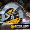 VIERDWIN 6-1/2 Inch 40-Teeth(1PC) Circular Saw Blade with 5/8'' Arbor,