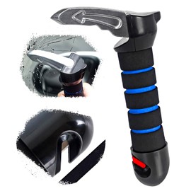 GmwyCzV Stützgriff Auto, Auto Einstiegshilfe, Ausstiegshilfe Haltegriffe, Autogriff Mobilitätshilfe, mit Auto Sicherheitshammer Funktion, für Senioren Behinderte alle Arten von Autotüren