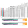Classicseali 51pcs Wool Needles for Sewing Up Knitting, 10 Sizes
