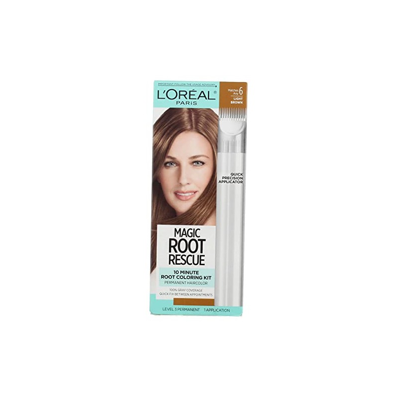 Loreal Root Rescue #6 Light Brown Shade, Size 1ct