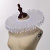 FAD-4U Elizabethan Chiffon Neck Ruff Detachable Collar for Medieval Costume