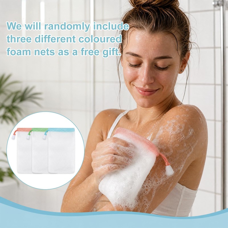 3pcs Soap Tin, 180 ml/150 ml, Aluminum, with 3 Soap
