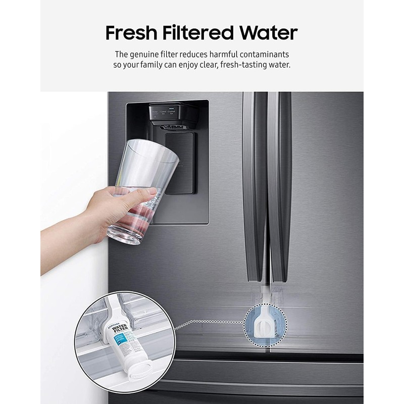 Filtro de Agua Original DA97-17376B, DA97-08006C, HAF-QIN, HAF-QIN/EXP para Refrigeradores