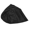 Fire Pit Cover Round Black Waterproof Dustproof Polyester Fiber Firepit