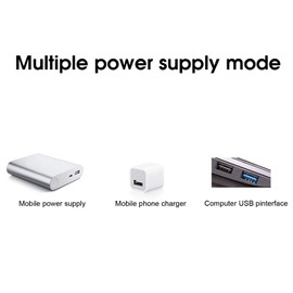 Annadue Pack of 2 Computer Case Fans, 5 V Ultra Silent Fan, USB PC Cooling Fan, Case Fan, Quiet Heat Dissipation, Suitable for All Types of Routers, TV Modem.