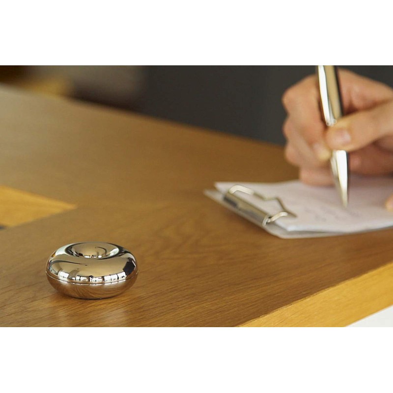 Philippi Lucy Pen With Holder 222005 Glossy Nickel 12 cm