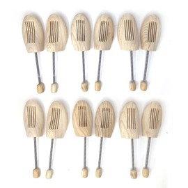 Cedar Elements Little Wholesale Program - Solid Pine Shoe Tree - 6 Pairs (Large)