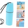 WHAMVOX 2Pcs Airtight Storage Box Shockproof Floating Container for Beach