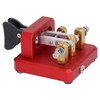 Morse Code Key Double Paddle CW Telegraph with 3.5mm Interface