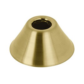 Kingston Brass FLBELL11167 Made to Match 11/16-Inch OD Comp Bell Flange, Brushed Brass