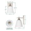Brushed Nickel Wall Sconce Light, American Sconces Wall Lighting, Traditional