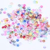 MajorCrafts 2000pcs 5mm ss20 Transparent AB Flat Back Round 14