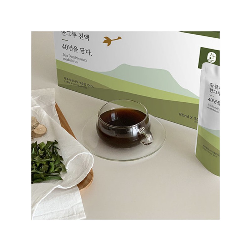 수망912 제주산 100% 황칠나무 한그루진액 80ml 30포 Sumang912 Jeju 100%