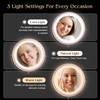 MIRRORVANA Lighted Make Up Mirror with 15X Magnification - 15X