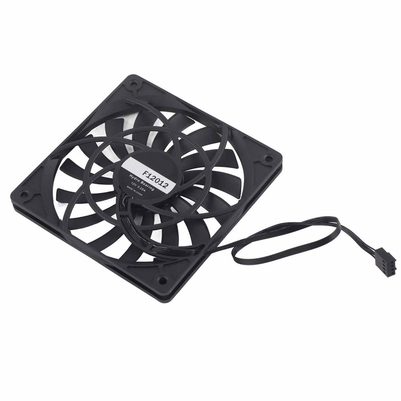 F12012 Computer CPU Cooling Fan Ultra Thin Desktop Computer Cooler