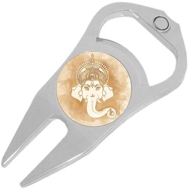 NewCharms Religious Elephant Golf Ball Marker Divot Repair Tool Bottle Opener