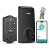 GHome Smart Deadbolt Front Door Lock,Fingerprint Keyless Entry Smart Lock,Fingerprint